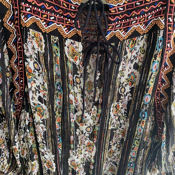 Free People Dance Magic Embroidered Mini Dress (S) - Picture 7 of 16